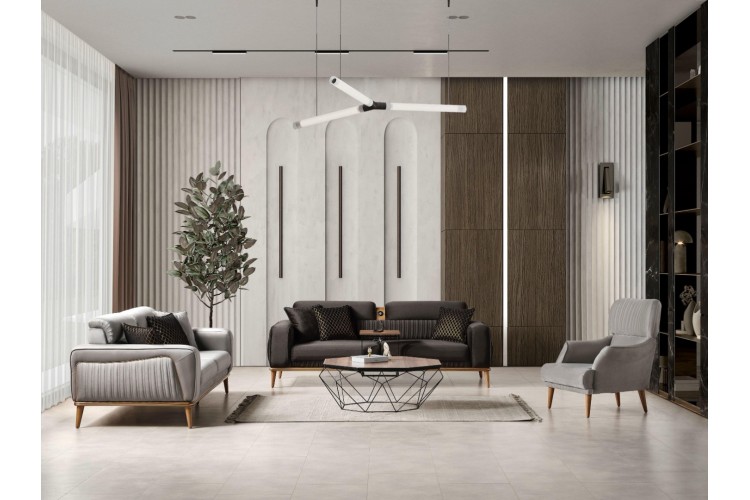 Lotus Ahşap Koltuk Takımı