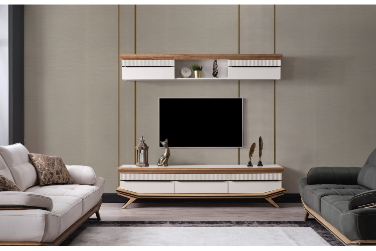 Elize Ahşap Tv Ünitesi