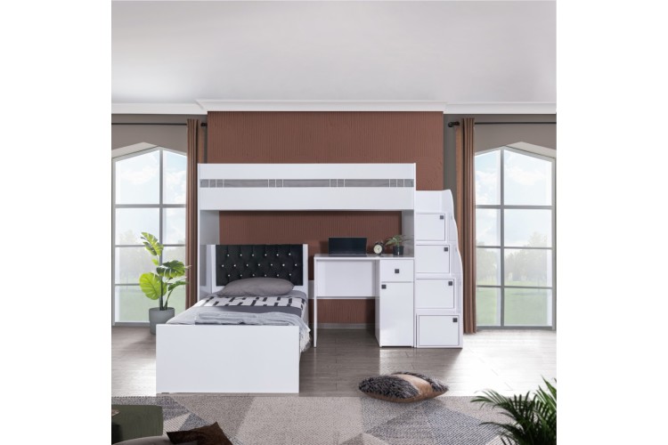 White 3'lü Ranza Set