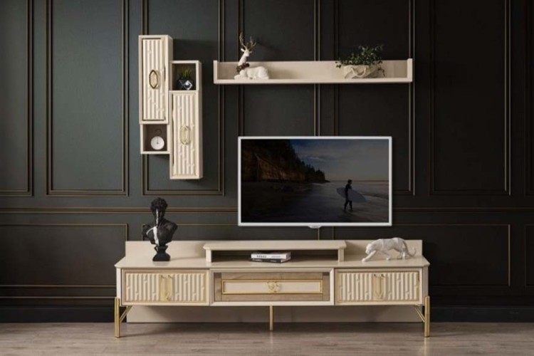 Bahar Tv Ünitesi Vizyon Bej