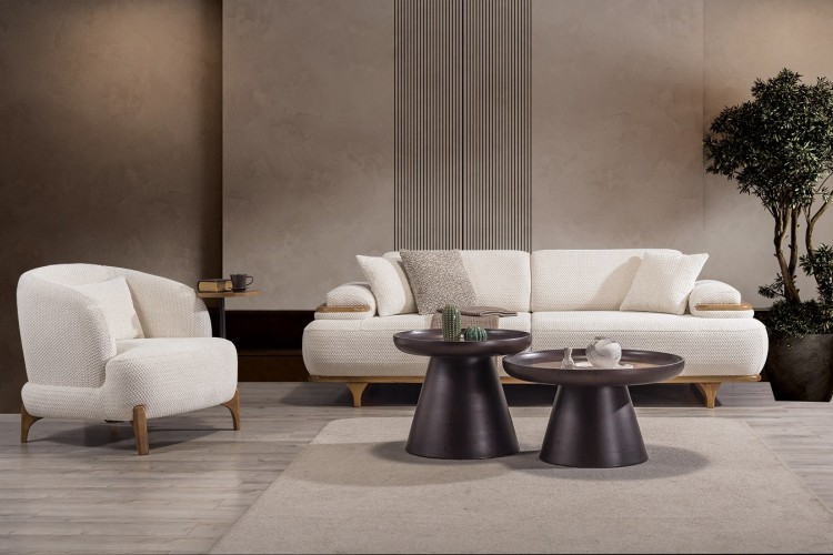 İCON Ahşap Koltuk Takımı