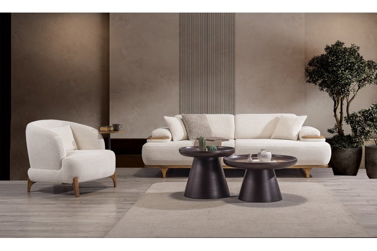 İCON Ahşap Koltuk Takımı