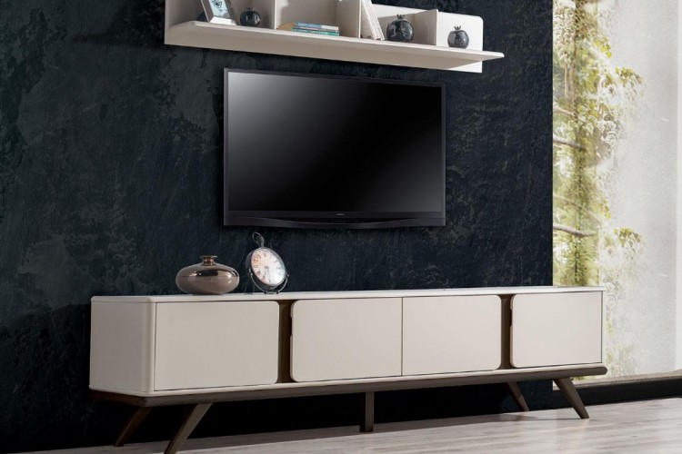 PRADA Siyah TV Ünitesi