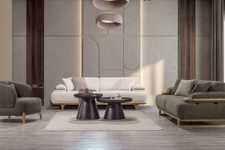 İCON Ahşap Koltuk Takımı