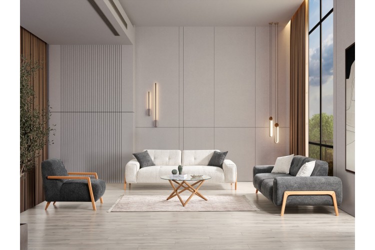 ROLEX Ceviz Koltuk Takımı