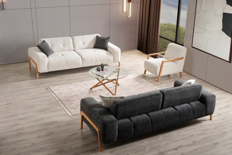 ROLEX Ceviz Koltuk Takımı