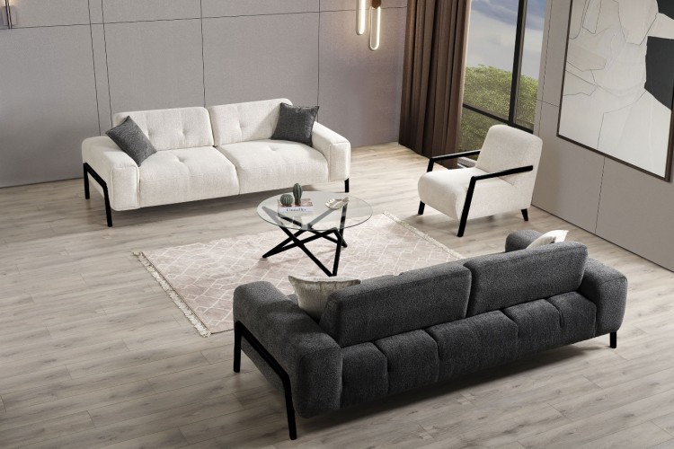 ROLEX Siyah Koltuk Takımı